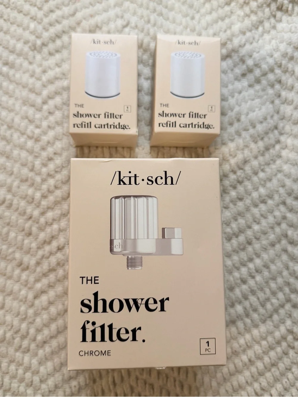 🤍New Kitsch The Shower Filter with filter cartridges🤍